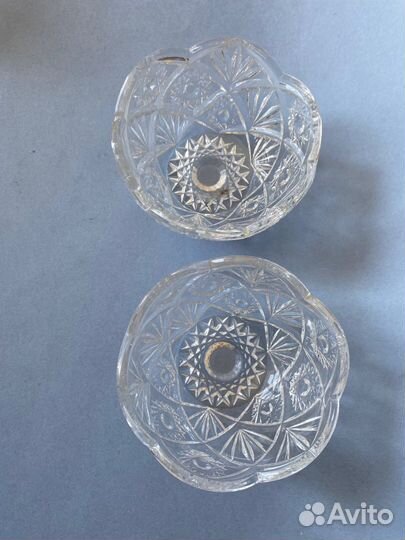 Хрустальная посуда СССР салатники