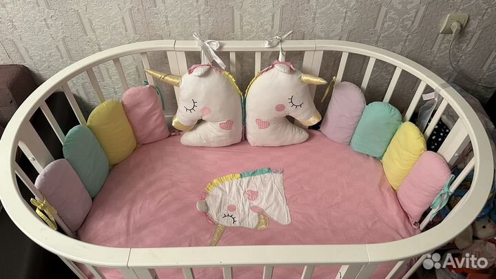 Детская кроватка 8 в 1