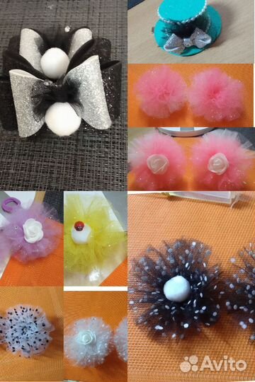 Резинки для волос ручной работы