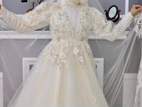 Свадебное платье для покрытых сестёр на прокат