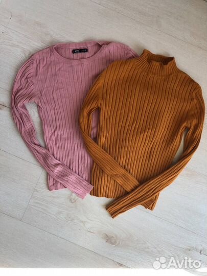 Бадлон, водолазка, джемпер XS-S цена за обе