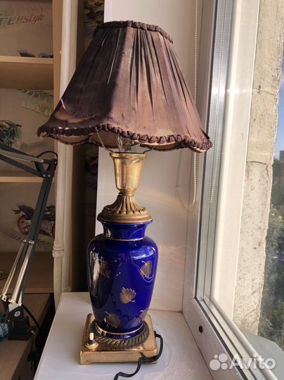 Люстра люстра СССР кобальт