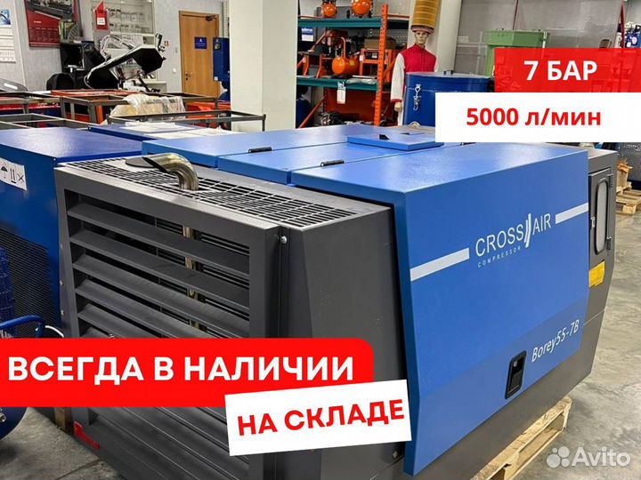 Винтовой дизельный компрессор