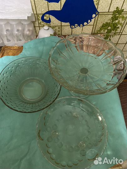 Фруктовницы. Стекло. СССР