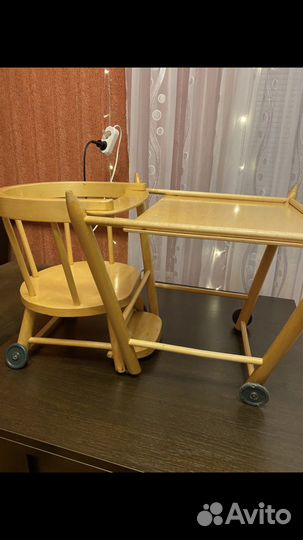 Стульчик для кормления, матрешка