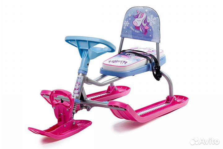 Снегокат, Nika - Тимка Спорт 4-1 со спинкой (тс4-1