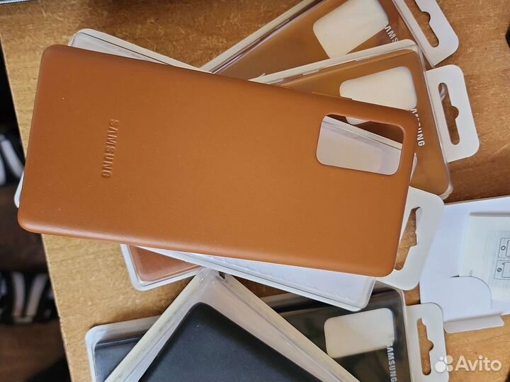 Кожаные чехлы для Samsung Galaxy Note 20