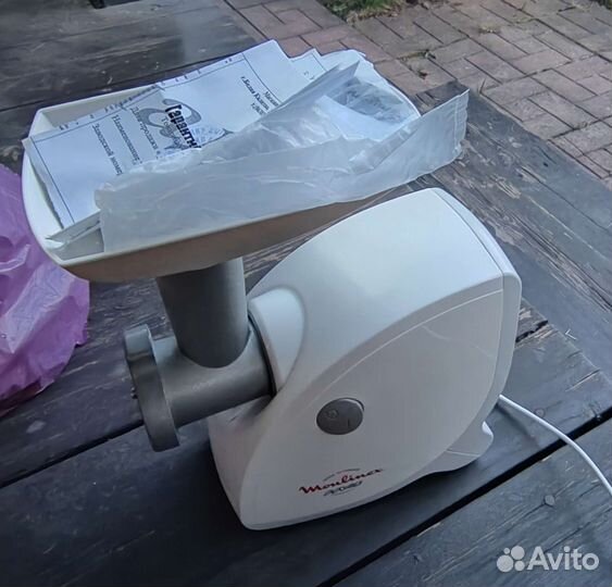 Мясорубка электрическая moulinex