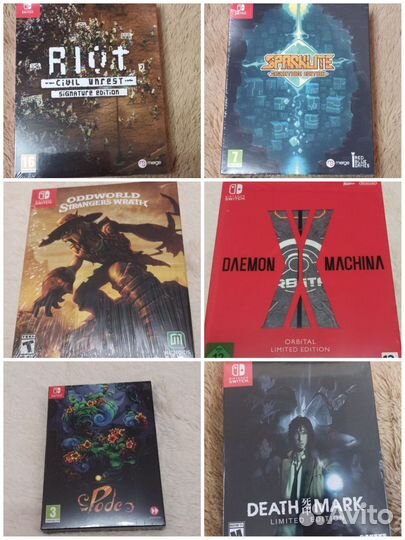 Редкие коллекционные игры Nintendo Switch (ч. 4)