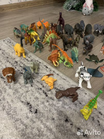 Фигурки животных пакетом