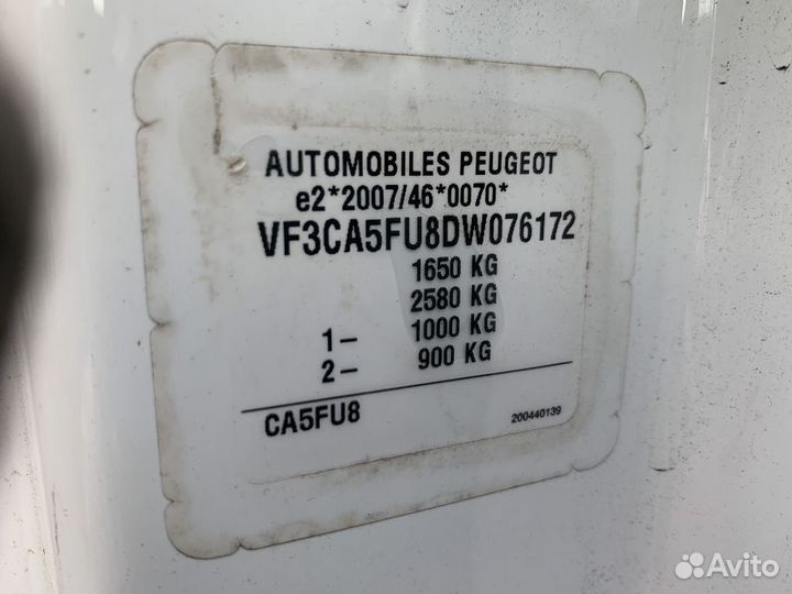 Подкрылок FG2208S1 на Peugeot 208 VF3CA