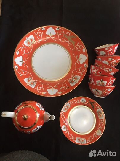 Чайный восточный сервис Золотой олень