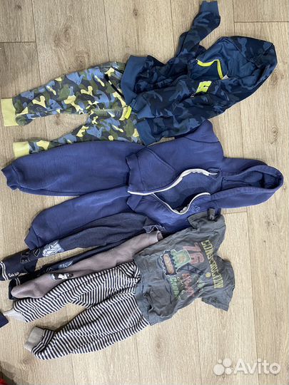 Вещи пакетом на мальчика 74 80