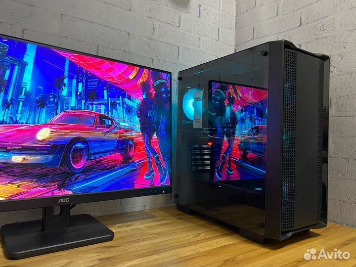 Игровой пк Intel Core 4.3Ghz / 16G / GTX1660Super