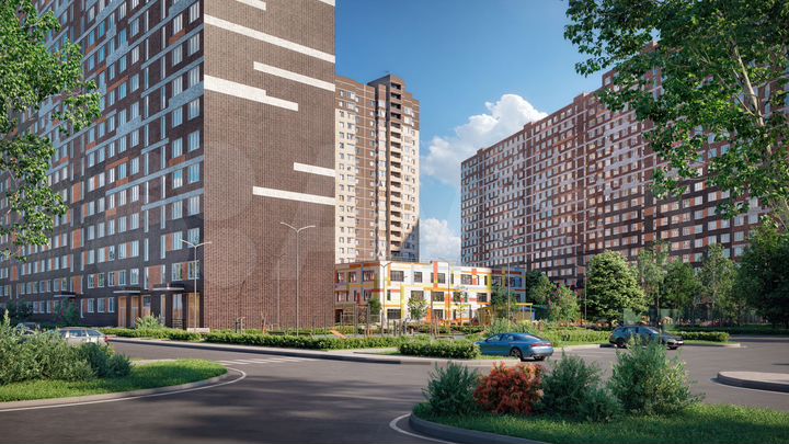 2-к. квартира, 37,1 м², 4/22 эт.