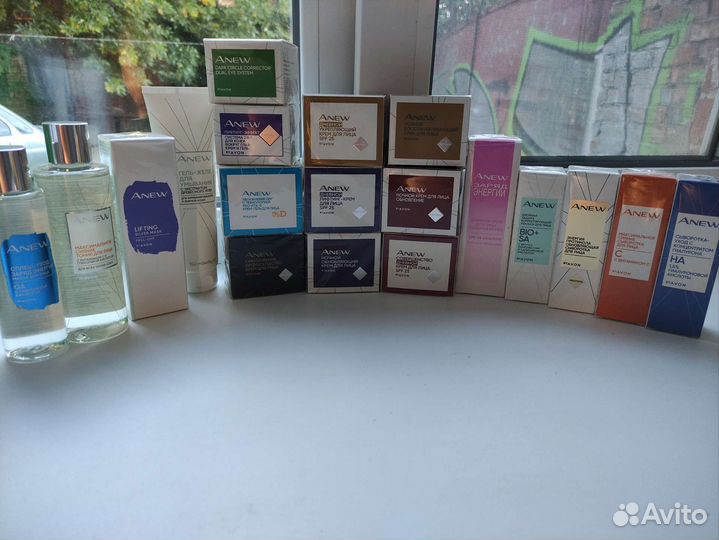 Avon anew крем сыворотка маска