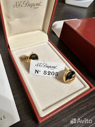 Запонки dupont Дюпон