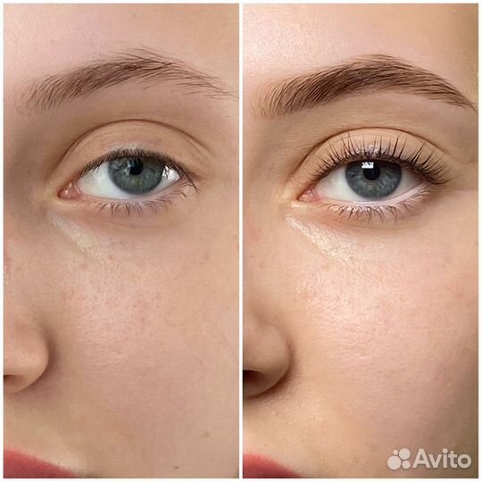 Модель на брови и ламинирование ресниц