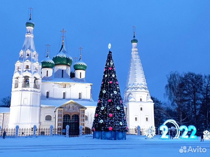 Экскурсия — Ярославль — Зимние радости Ярославля