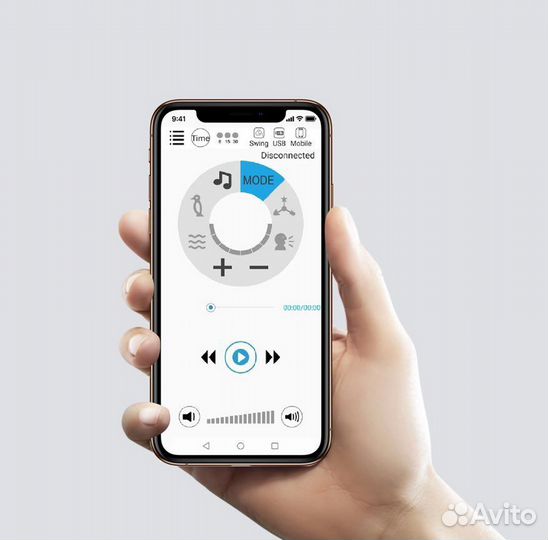 Стульчик качели carrello cascata 3в1