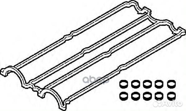 Комплект прокладок крышки клапанов 389060 Elring