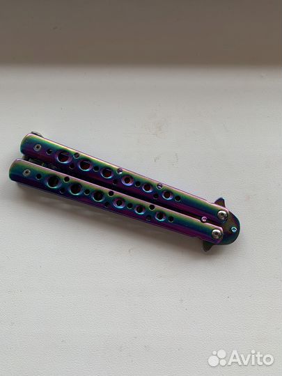 Нож бабочка расческа