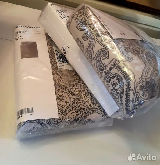 Комплект постельного белья икеа новый