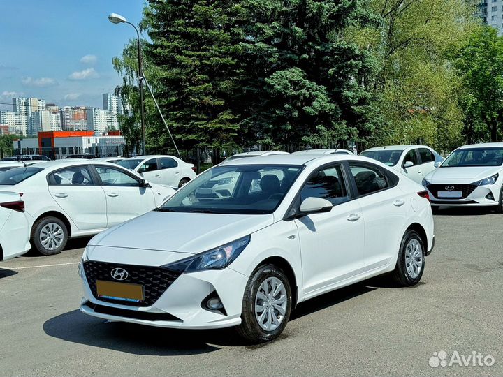Hyundai Solaris 1.4 AT, 2021, 119 566 км