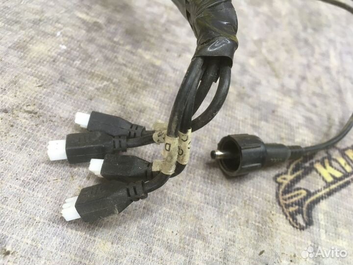 Проводка датчиков парковки парктроника