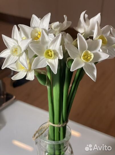 Нарцисс ручной работы подарок цветы