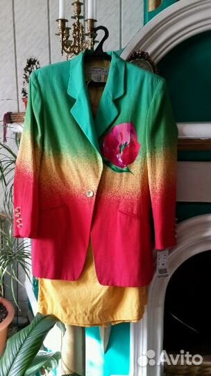 Пиджак Apriori USA +юбка Exclusive р44-46