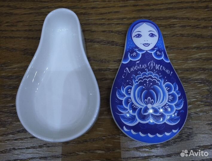 Шкатулка матрёшка, керамика