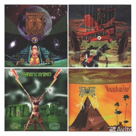 Комплект / Hawkwind: 25 Years On, Volume 1-4 (1970