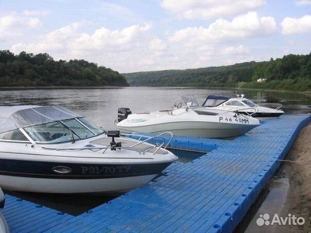 Пластиковые модульные понтоны и аксессуары к ним