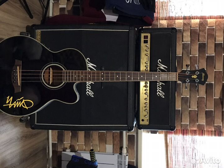 Электроакустическая бас гитара Ibanez aeb8e