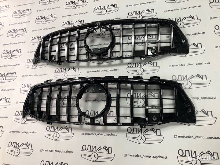 Решетка радиатора на Mercedes CLA W118
