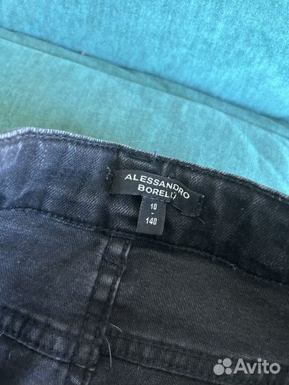 Джинсы Alessandro borelli черные 140