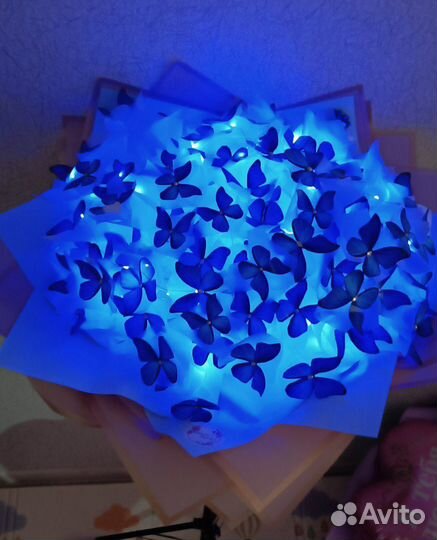 Букет из бабочек 101шт