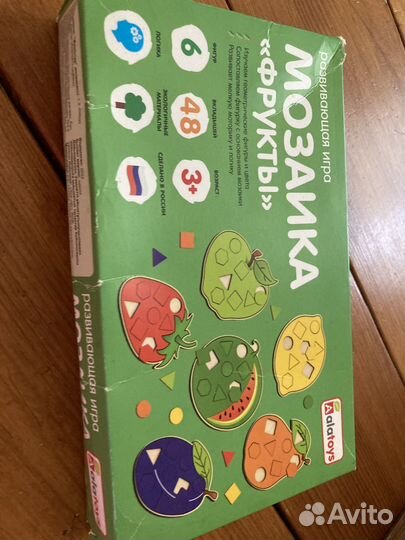 Деревянная мозайка