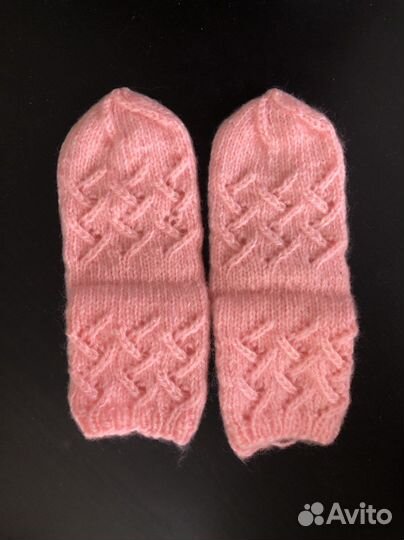 Носки шерстяные вязаные детские