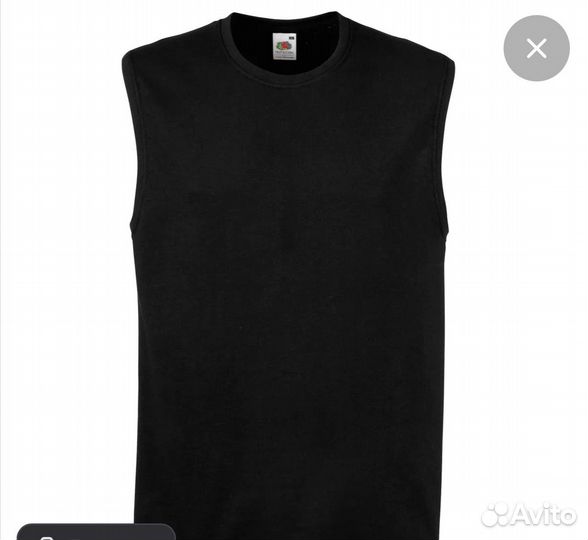 Майка черная на отправку