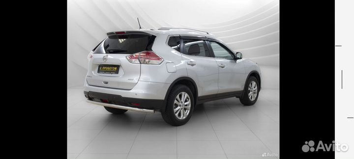 Защита бампера Nissan X-Trail t32 2015