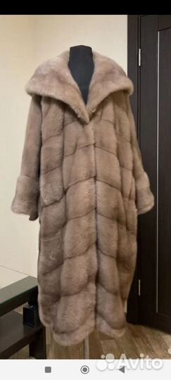 Шуба норковая длина 120 размер 46-64
