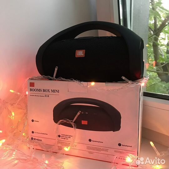 Колонка jbl boombox mini с ручкой