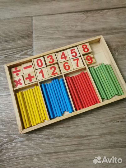 Развивающие деревянные игрушки