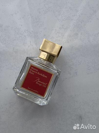 Оригинальный флакон с коробкой Baccarat Rouge 540