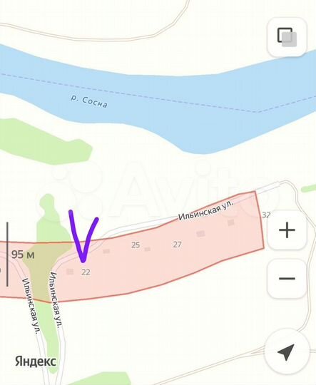 Дом 46 м² на участке 30 сот.