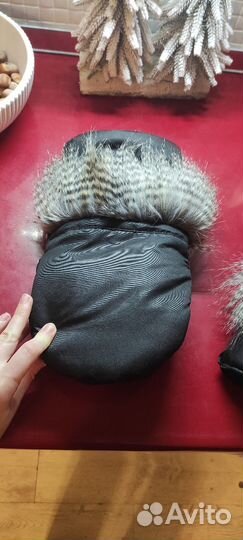 Муфта варежки на коляску/сани