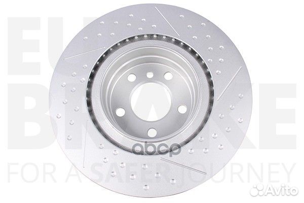 Диск тормозной задн. /coated/ (full cast) 58153