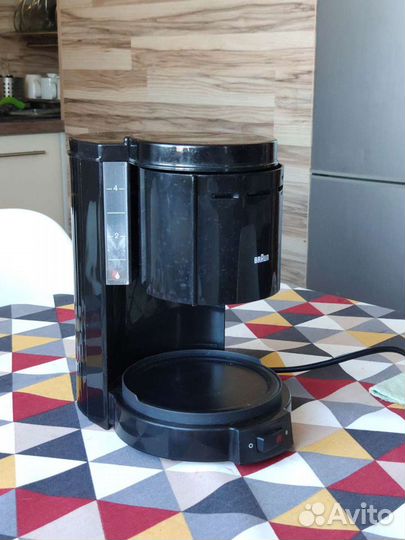 Кофеварка капельная braun